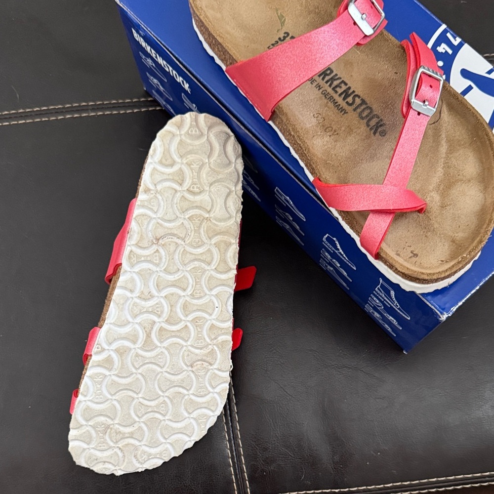 Birkenstock Sandals with Cork Footbed Color “Poppy” - Picture 3 of 5